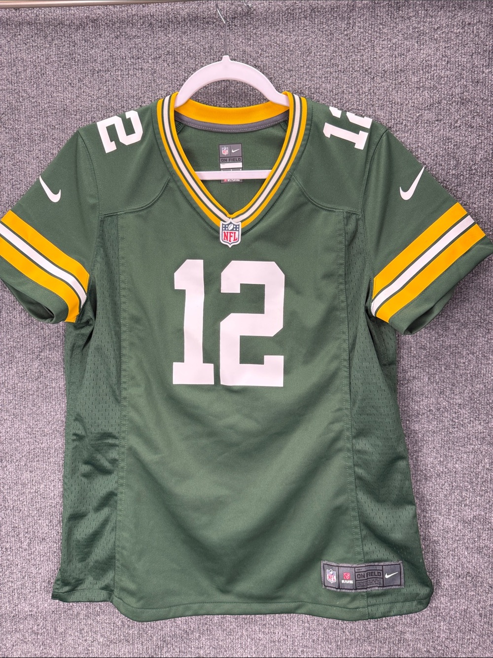 NFL Nike Aaron Rogers #12 Green Bay Packers Football Jersey Women’s Large NWOT